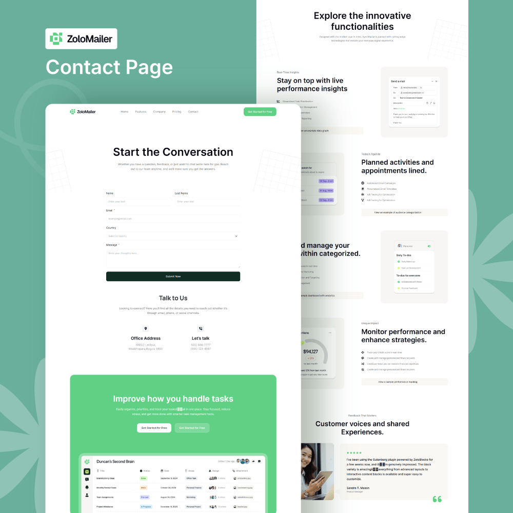 Contact – Zolo Campaign Engine